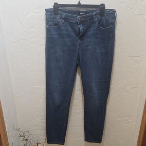 Buffalo David Bitton Mollie High-Rise Deep Indigo Stretch Skinny Jeans